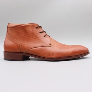 Denbroeck John St. Mens Size 13 US 47 EU Brown Leather Chukka Ankle Dress Boots